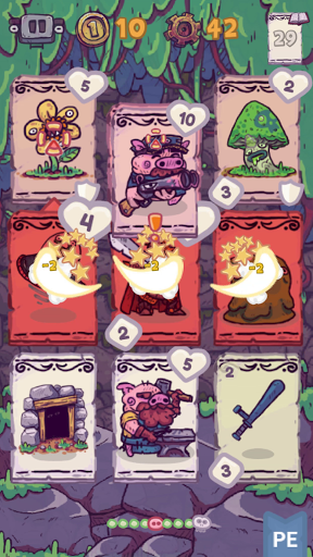 Card Hog - Dungeon Crawler - Gameplay image of android game