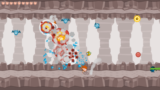 Cave Blast: Jetpack Shooter - Gameplay image of android game