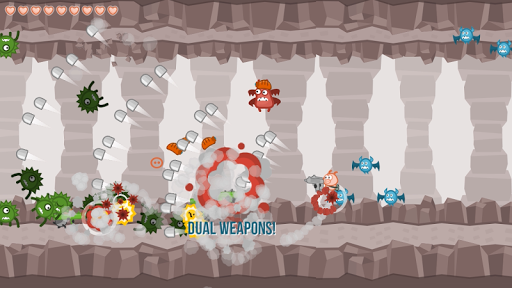 Cave Blast: Jetpack Shooter - Gameplay image of android game