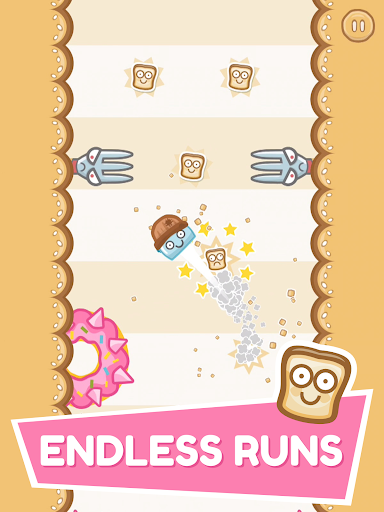 Toaster Dash - Fun Jumping Game - Image screenshot of android app