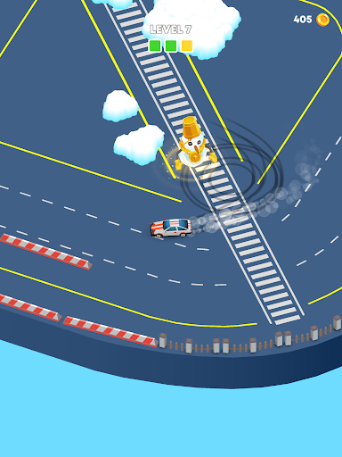 Snow Drift - Gameplay image of android game