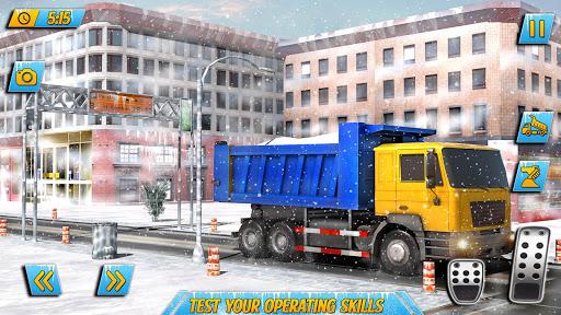 Snow Heavy Excavator Simulator - عکس بازی موبایلی اندروید