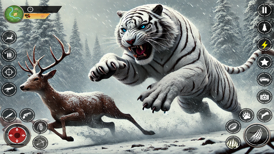 Snow Tiger Family Simulator ۳D - عکس بازی موبایلی اندروید