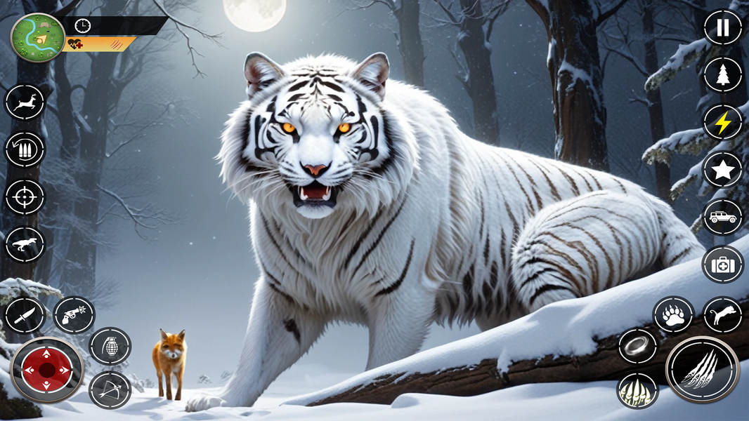 Snow Tiger Family Simulator ۳D - عکس بازی موبایلی اندروید