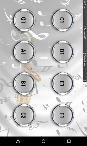 Virtual Saxophone - Image screenshot of android app