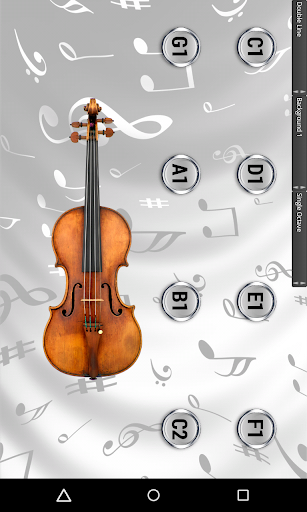 Virtual Violin 2 - عکس برنامه موبایلی اندروید