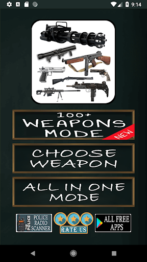 Real Gun Sounds - 2023 - Image screenshot of android app