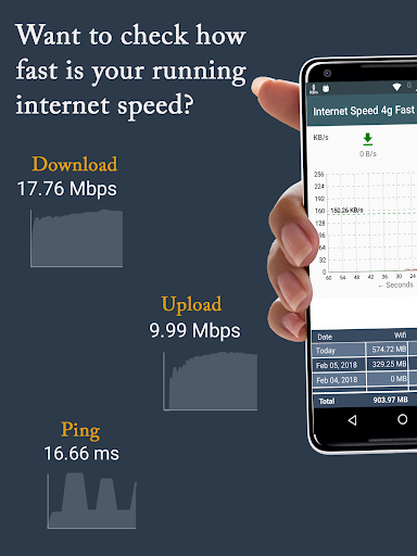 Internet Speed 5G Fast - Image screenshot of android app