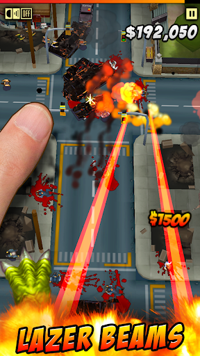 ThumbZilla - Gameplay image of android game