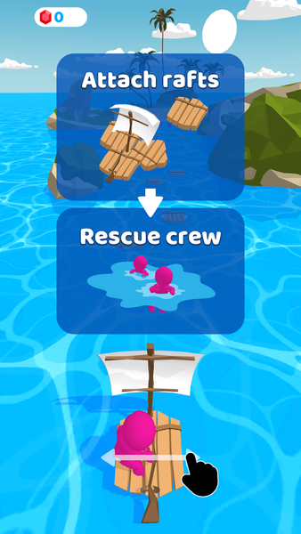 Crew Rescue - Gameplay image of android game