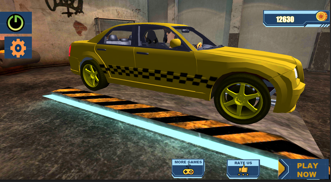 HD Taxi Driving Simulator - Gameplay image of android game
