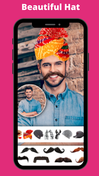 Man Hairstyle Photo Editor - عکس برنامه موبایلی اندروید