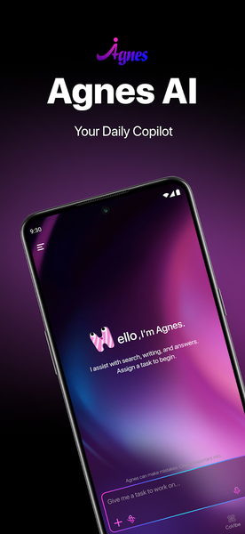 Agnes - Your AI for life - Image screenshot of android app