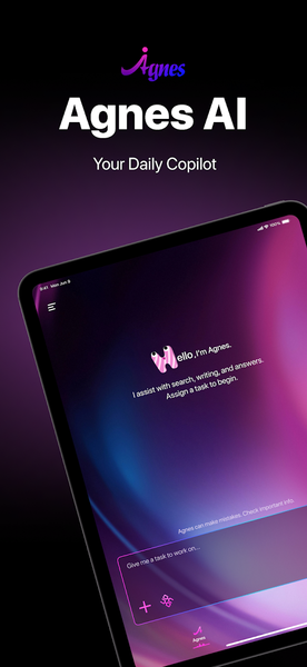 Agnes - Your AI for life - Image screenshot of android app
