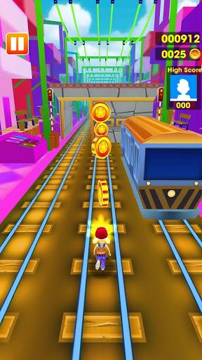 Run - Train Surfing 3D - Gameplay image of android game