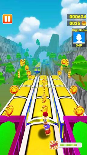 Run - Train Surfing 3D - Gameplay image of android game