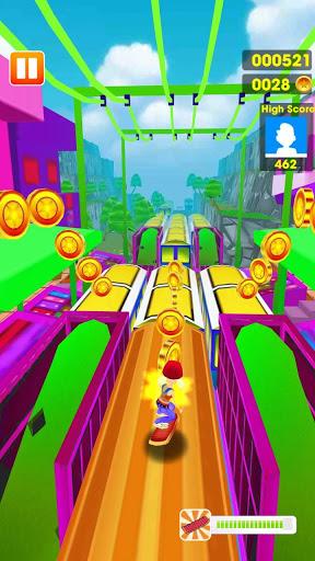 Run - Train Surfing 3D - Gameplay image of android game