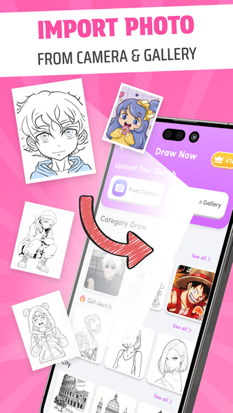 Inspire AR: Sketch & Paint - Image screenshot of android app