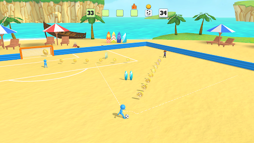 Super Goal: Fun Soccer Game - عکس بازی موبایلی اندروید