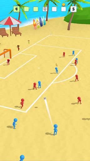 Super Goal - Soccer Stickman - Image screenshot of android app