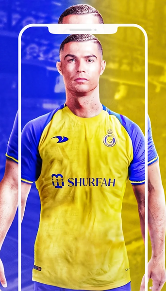 Soccer Ronaldo wallpapers CR7 - Image screenshot of android app
