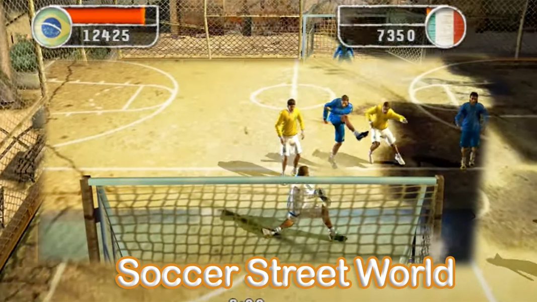 Soccer FA Street World - Gameplay image of android game