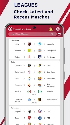 Football Live Score Soccer 24 for Android Download Bazaar