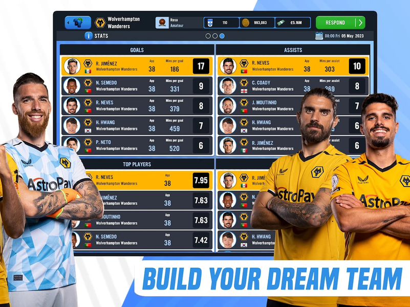 Soccer Manager ۲۰۲۳ - Football - عکس بازی موبایلی اندروید