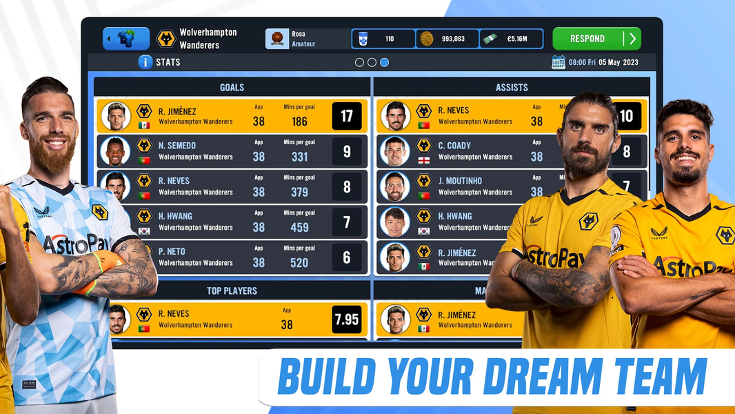 Soccer Manager ۲۰۲۳ - Football - عکس بازی موبایلی اندروید
