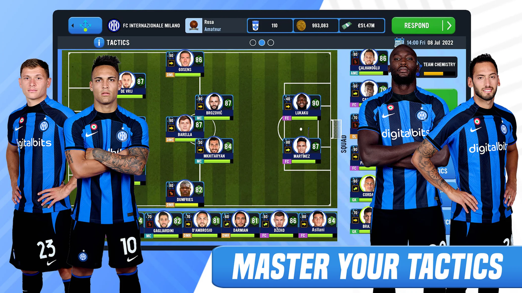 Soccer Manager ۲۰۲۳ - Football - عکس بازی موبایلی اندروید