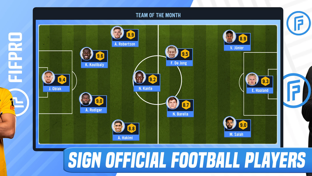 Soccer Manager ۲۰۲۳ - Football - عکس بازی موبایلی اندروید