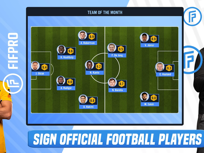 Soccer Manager ۲۰۲۳ - Football - عکس بازی موبایلی اندروید