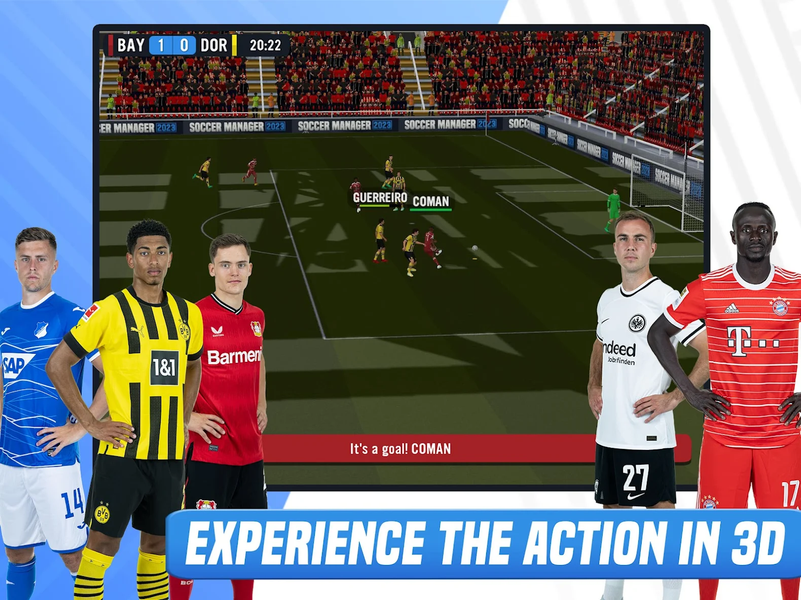 Soccer Manager ۲۰۲۳ - Football - عکس بازی موبایلی اندروید