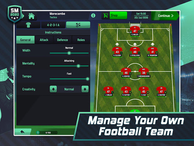 Soccer Manager 2020 - Football Management Game Game for Android - Download