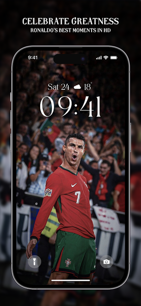 Soccer Ronaldo Wallpapers CR۷ - عکس برنامه موبایلی اندروید