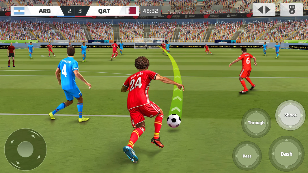 Soccer Master Simulator 3D - Gameplay image of android game