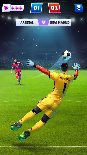 Soccer Master Simulator 3D - Gameplay image of android game