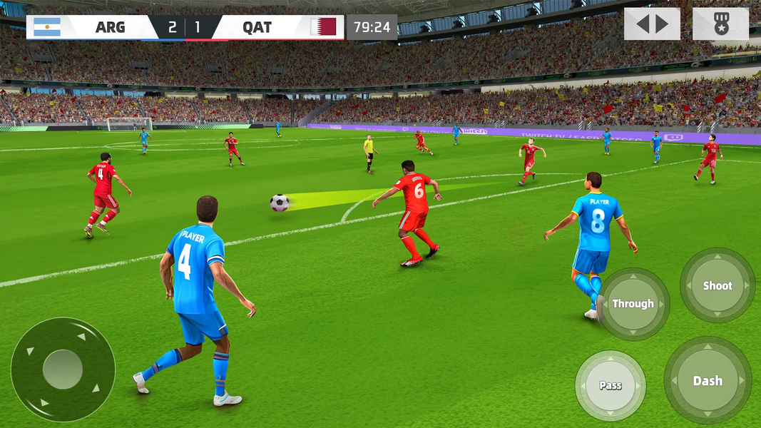 Soccer Master Simulator 3D - Gameplay image of android game