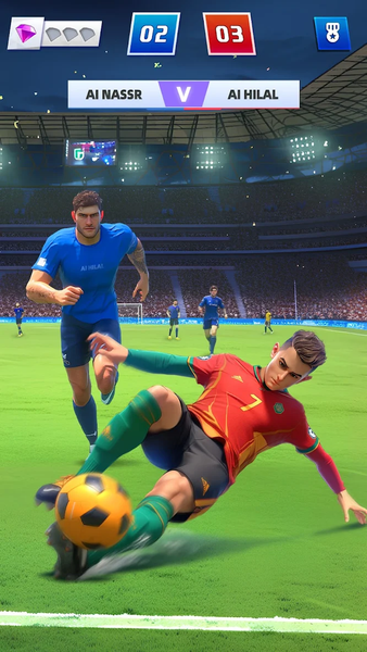 Soccer Master Simulator 3D - Gameplay image of android game