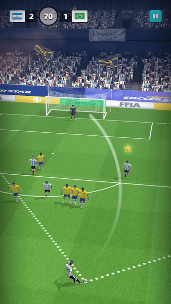 Soccer Master Shoot Star - عکس بازی موبایلی اندروید