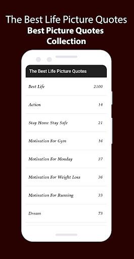The Life Quotes - Image screenshot of android app