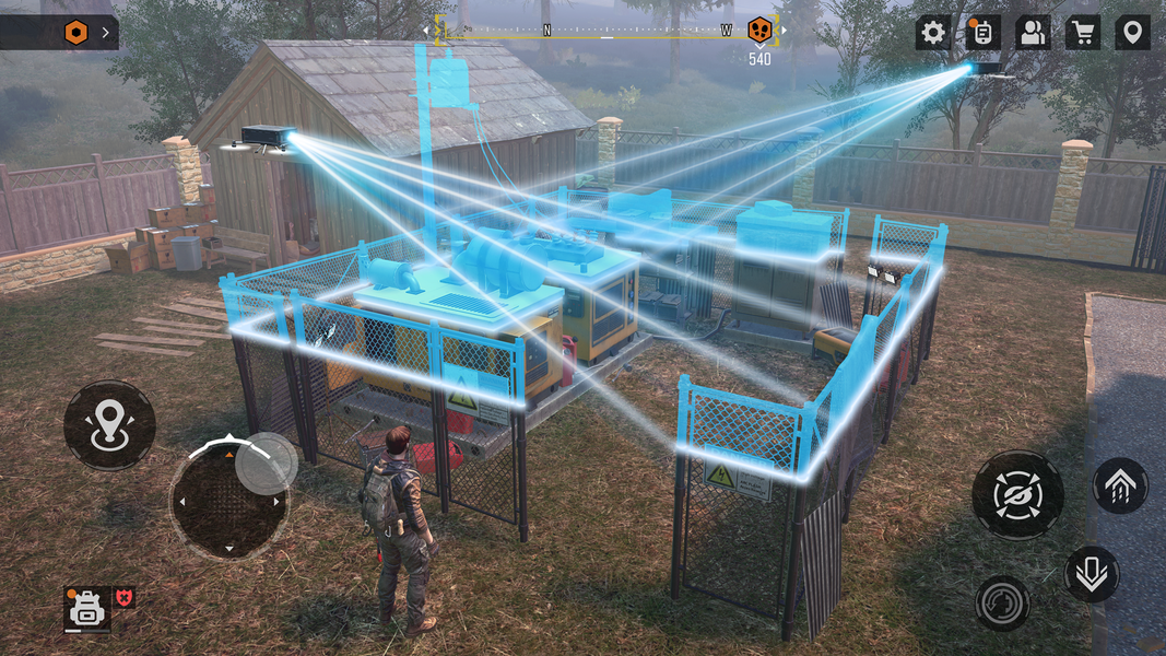 Lost Future: Zombie Survival - Gameplay image of android game