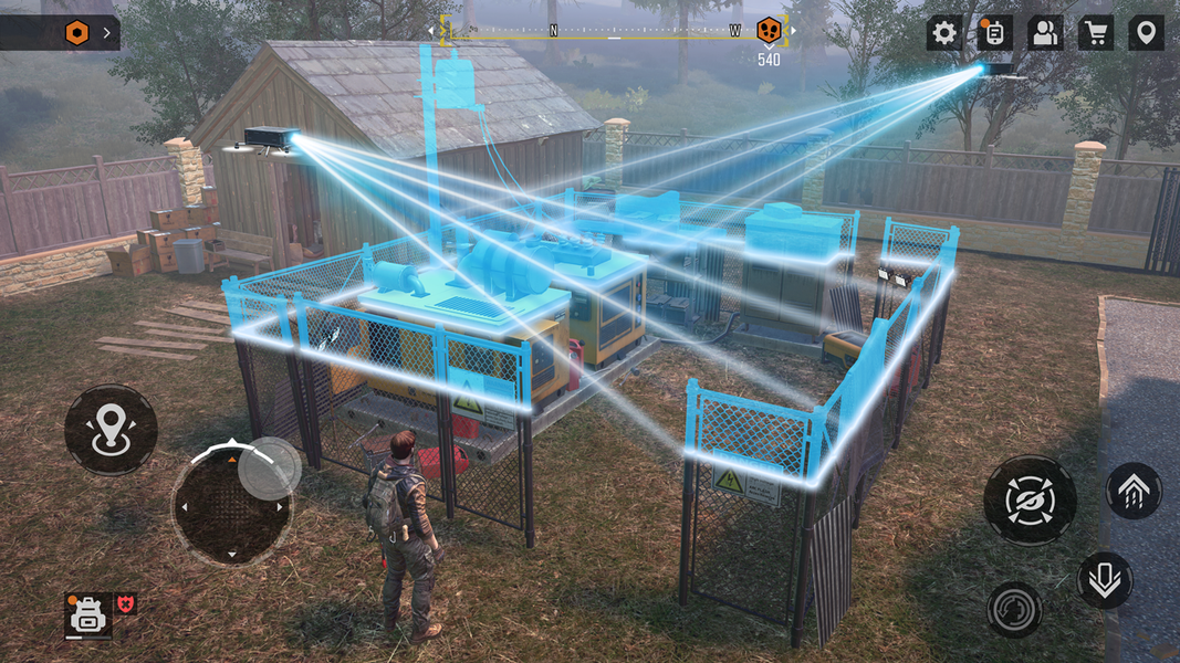 Lost Future: Zombie Survival - Gameplay image of android game