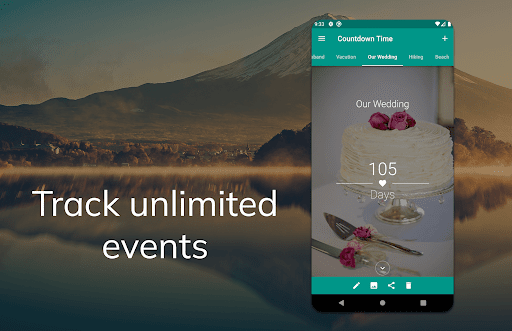 Countdown Time - Event Widget - Image screenshot of android app