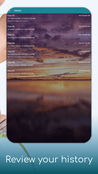 Fasting Time Intermittent Diet - Image screenshot of android app