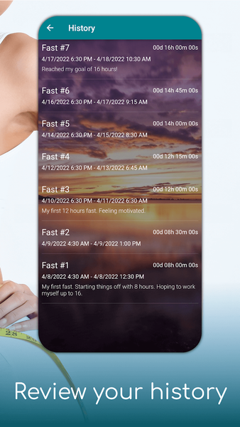 Fasting Time Intermittent Diet - Image screenshot of android app