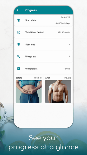 Fasting Time Intermittent Diet - Image screenshot of android app