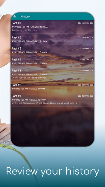 Fasting Time Intermittent Diet - Image screenshot of android app