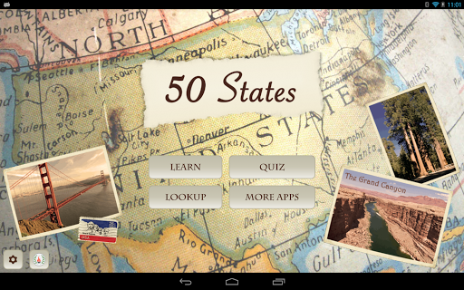 50 States - عکس برنامه موبایلی اندروید
