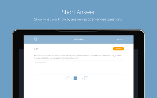Socrative Student - Image screenshot of android app